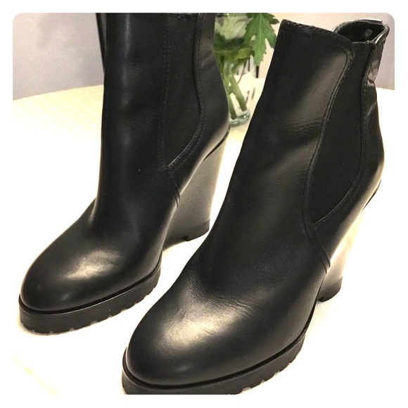 MICHAEL Michael Kors Shoes - MICHAEL Michael Kors Black Wedge Bootie, Size 7M